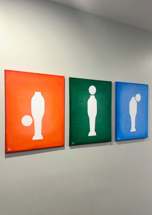 "Moods" - Acrylic on Canvas