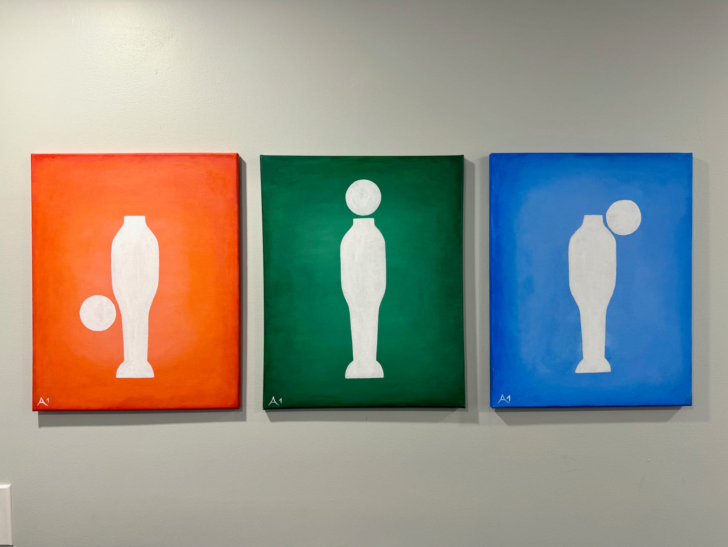 "Moods" - Acrylic on Canvas